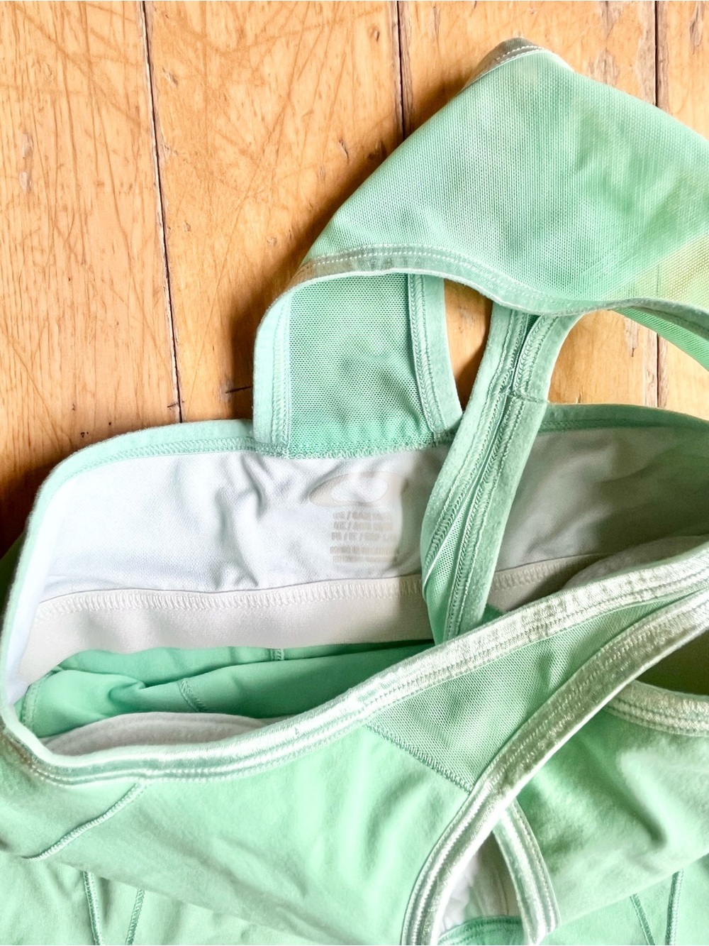 Oakley Light Green Racerback Athletic Performance Tank Top Size Medium - Picture 2 of 8